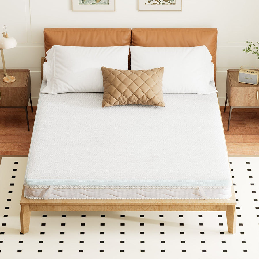 Belffin Gel Memory Foam Mattress Topper Belffin