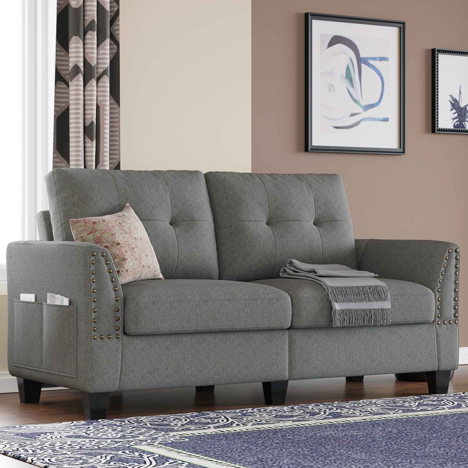 Belffin Sectional Weave Sofa