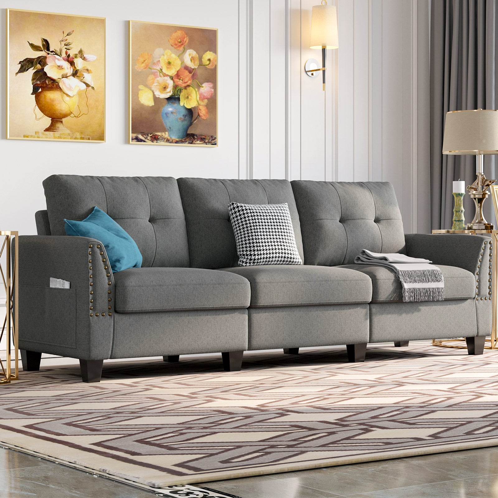 Belffin Sectional Weave Sofa