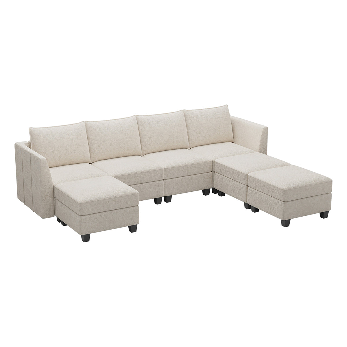 Chenille-A+4B+3C-Misty-White