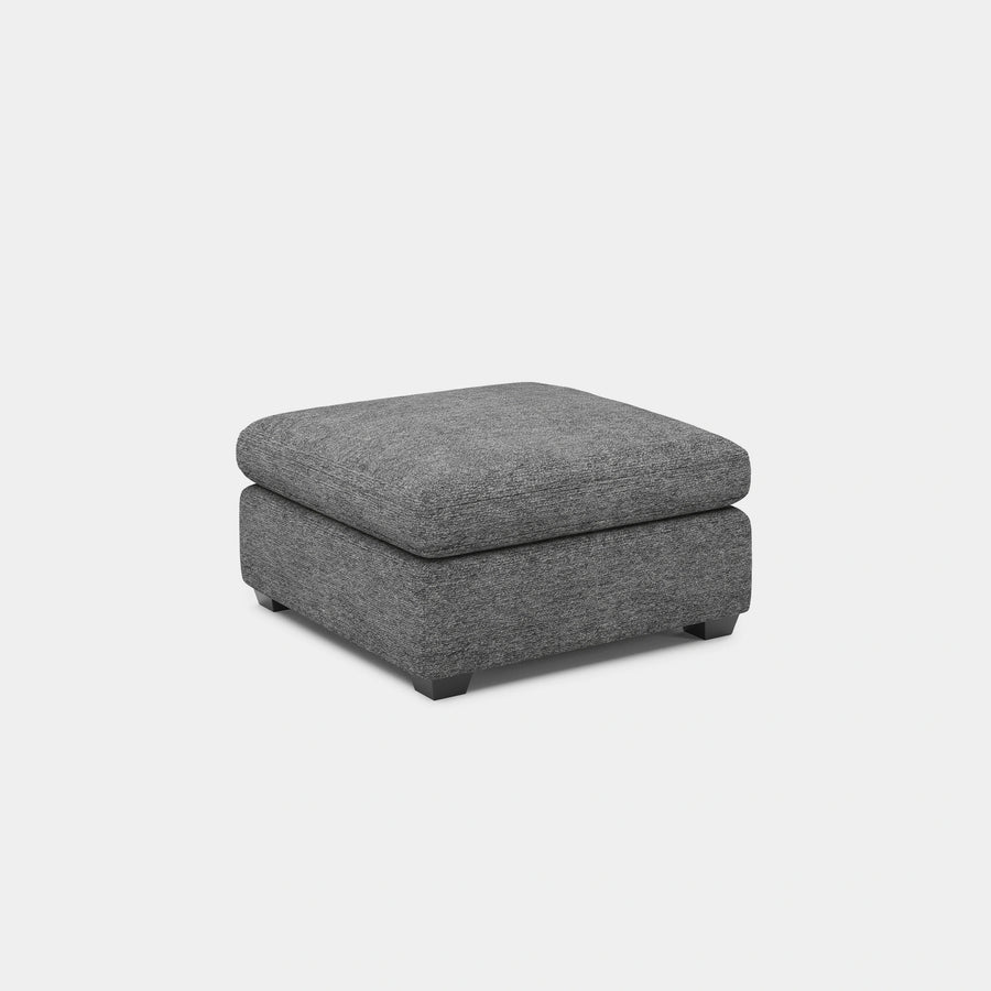 Silver-Grey-/-Chenille-Module-Ottoman