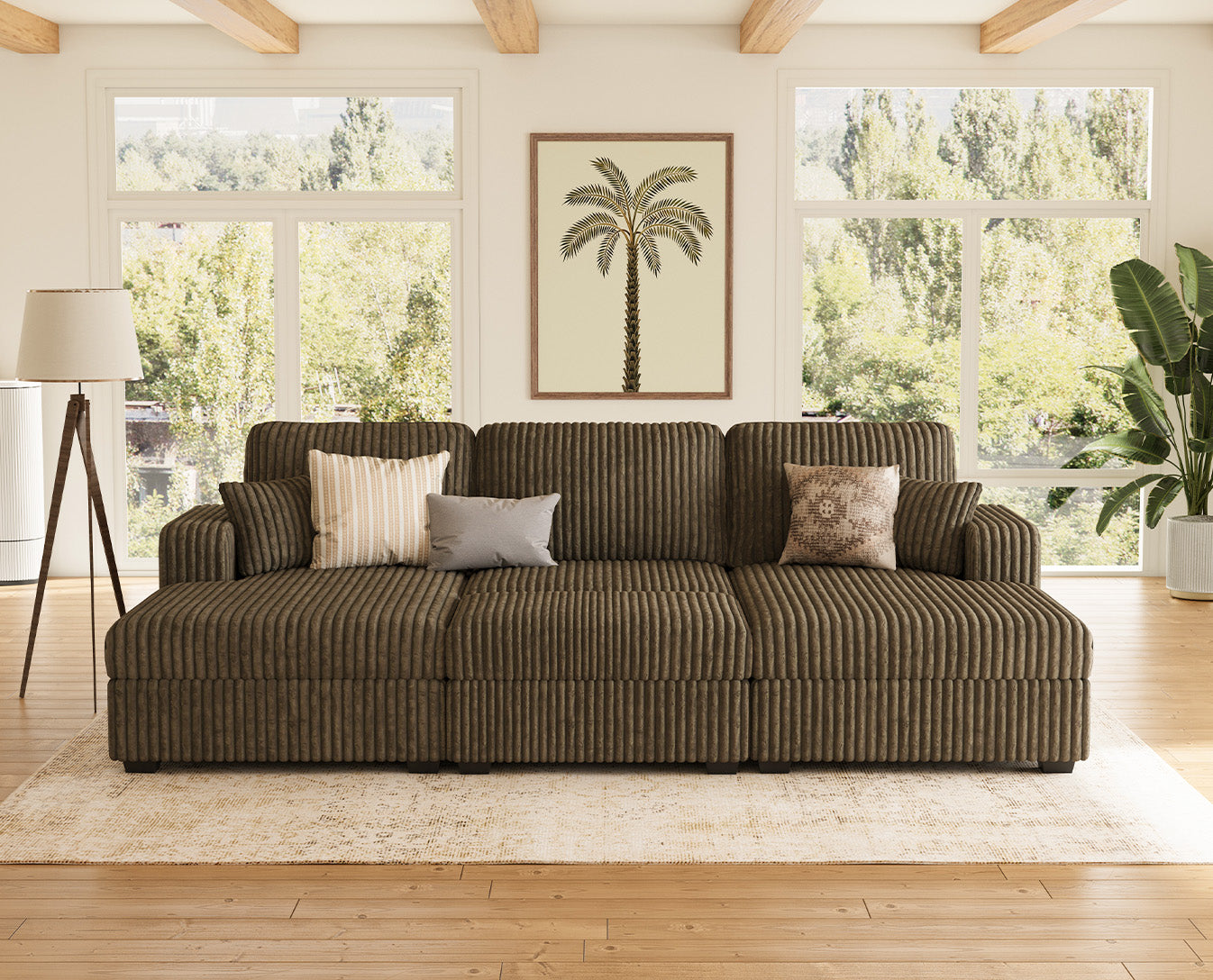 Cordelle 3 Seats Sleeper sofa
