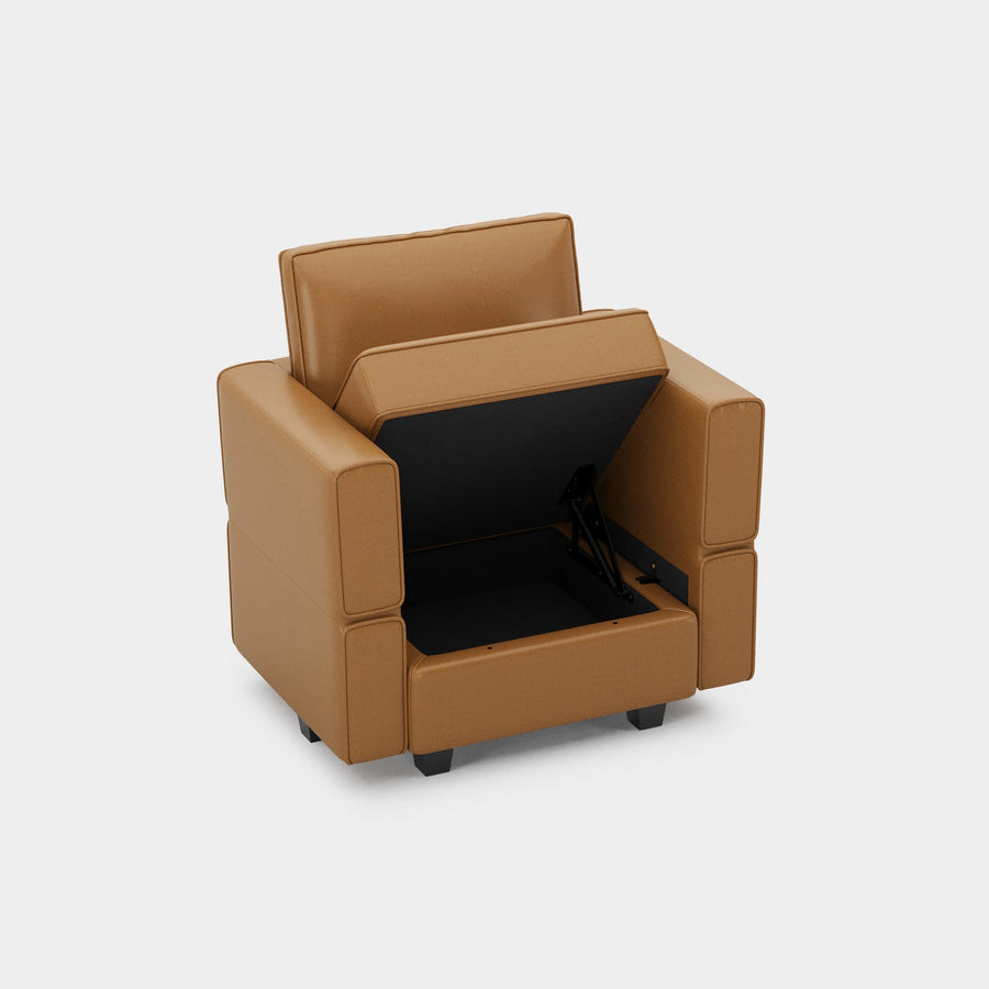 Soforia-Arm-Chair-Driftwood-Brown-Faux-Leather-Storage