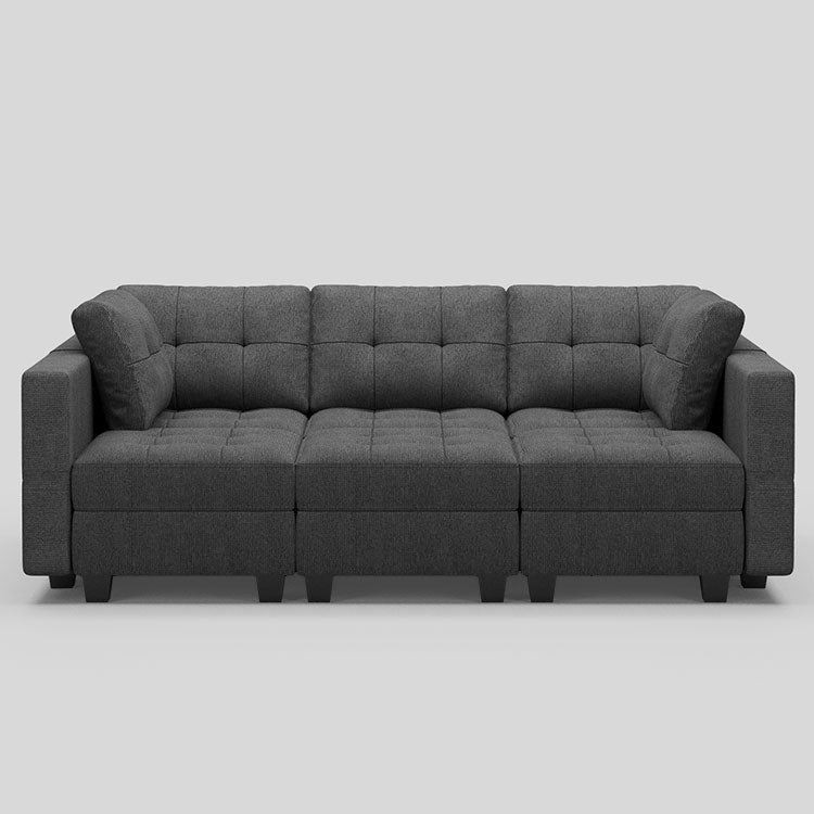 Shadow-Grey-/-Weave-6-Seat-Pit-Sectional