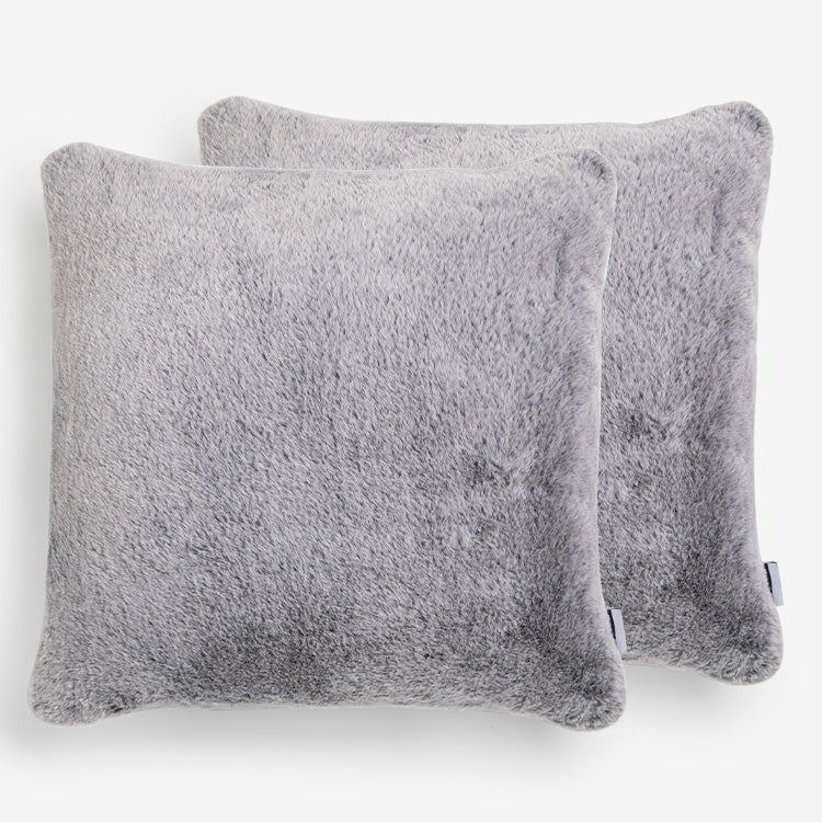 🎁 Belffin Faux Fur Throw Pillow - Set of 2 (100% off)