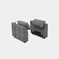 Silver-Grey-/-Chenille-Module-Pair-of-Arms