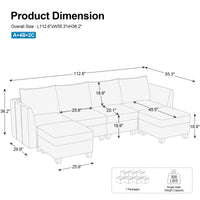 6-Seat-U-Shaped-Open-Sectional-dimension