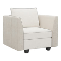 Misty-White-/-Chenille-Module-Pair-of-Arms
