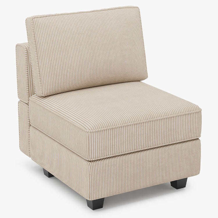 Ivory-Beige-/-Corduroy-Module-Seat
