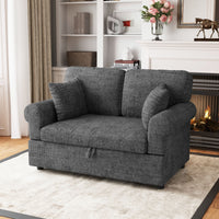 Bold-Grey-/-Chenille-round-arm