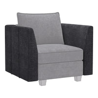 Graphite-Grey-/-Chenille-Module-Pair-of-Arms