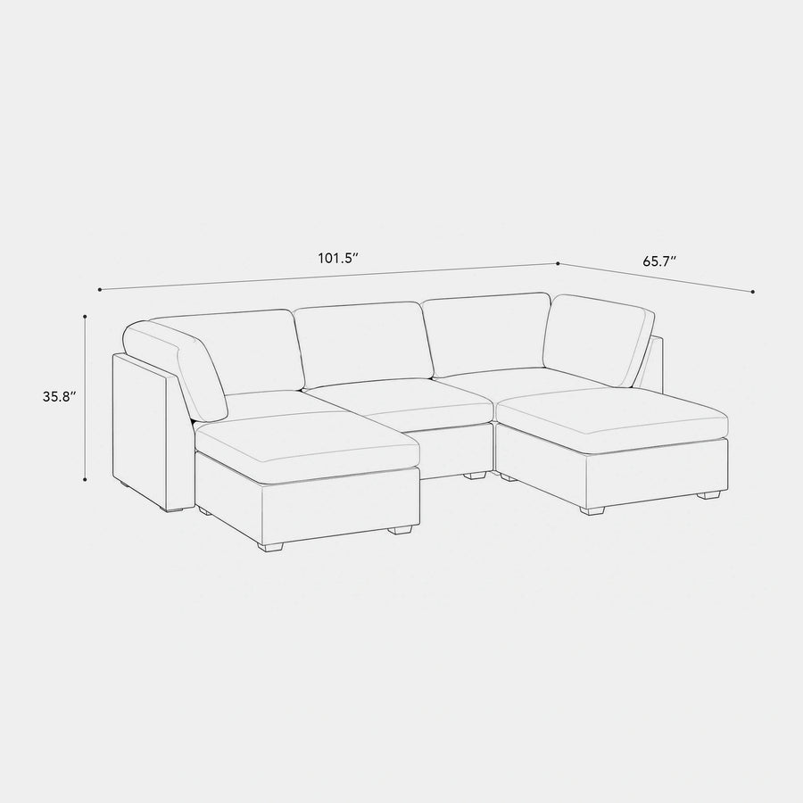 5-Seat-U-Shaped-Open-Sectional-dimension