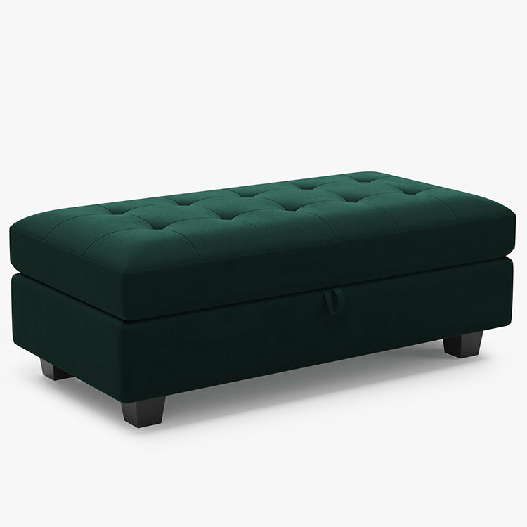 Belffin Modular Velvet Tufted Long Ottoman