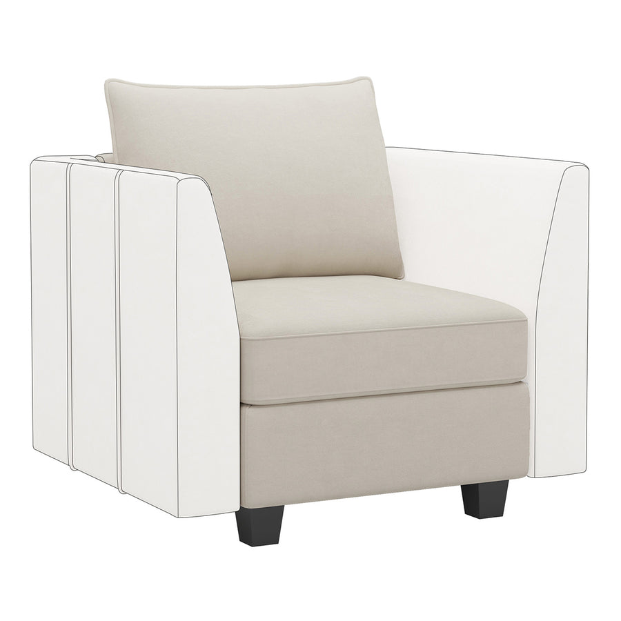 Cosmic-Latte-/-Velvet-Module-Seat