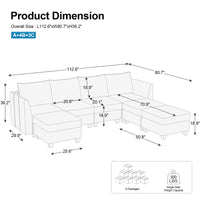 7-Seat-U-Shaped-Open-Sectional-dimension