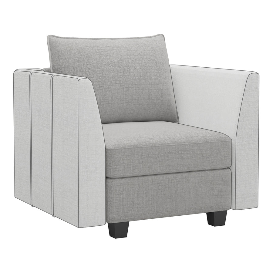 Cloud-Grey-/-Chenille-Module-Seat