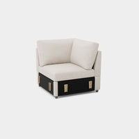 Cosmic-Latte-/-Velvet-Module-Corner-Seat