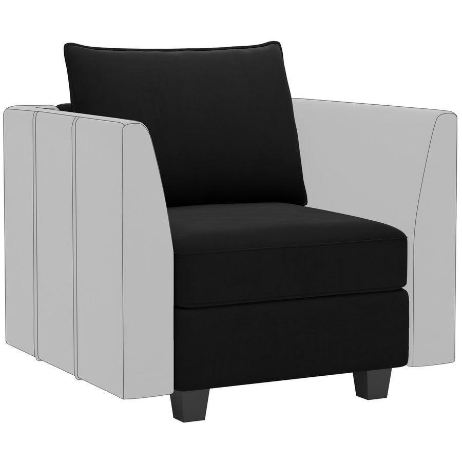 Midnight-Black-/-Velvet-Module-Seat