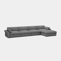 Silver-Grey-/-Chenille-5-Seat-L-Shaped-Sectional