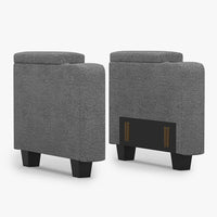Silver-Grey-/-Chenille-Module-Pair-of-Arms