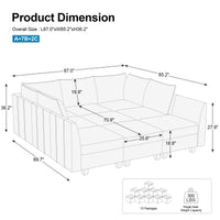 9-Seat-Pit-Sectional-dimension