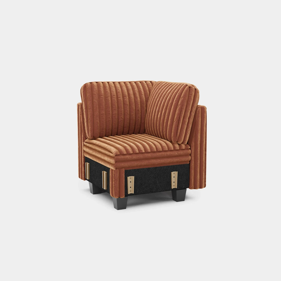 Caramel-Brown-/-Faux-Rabbit-Fur-Corduroy-Module-Corner-Seat