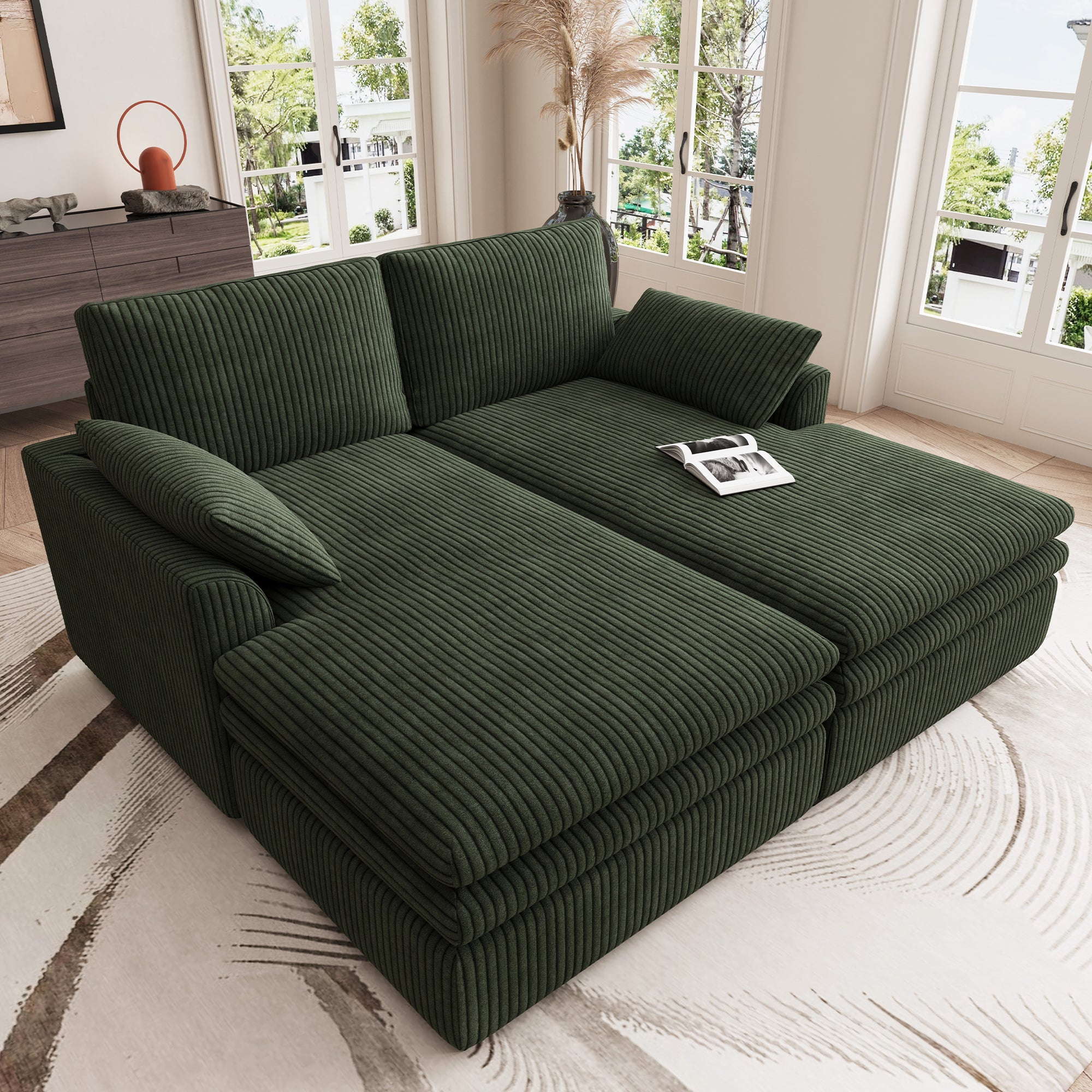 Vayla Dual-Layer Cushion sofa
