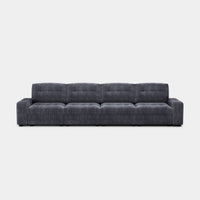 Pewter-Grey-/-Corduroy-4-Seat-Sofa