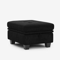 Onyx-Black-/-Velvet-Module-Ottoman