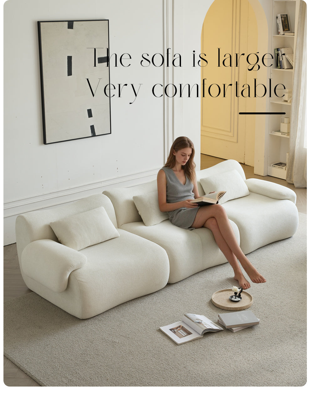 Boucle-Mint-Cream-3-Seats-Sofa