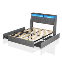 Wingback Bed Frame -  Queen BSN