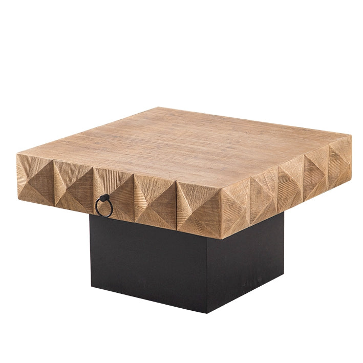 Three-dimensional Embossed Pattern Coffee Table