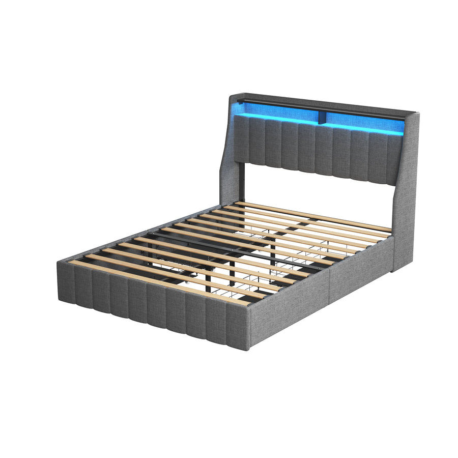 Wingback Bed Frame -  Queen BSN