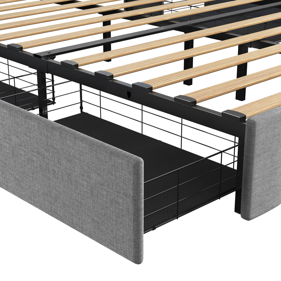Wingback Bed Frame -  Queen BSN