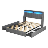 Wingback Bed Frame -  Queen BSN