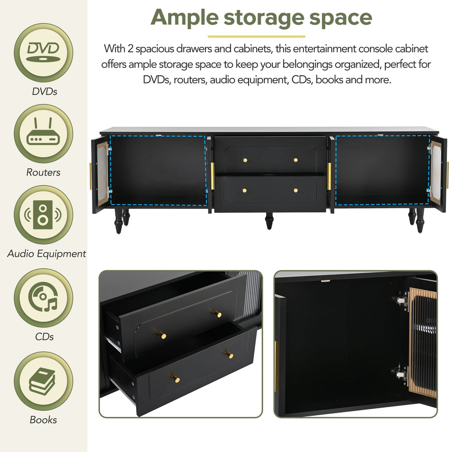 Modern Retro Design TV Stand BSN