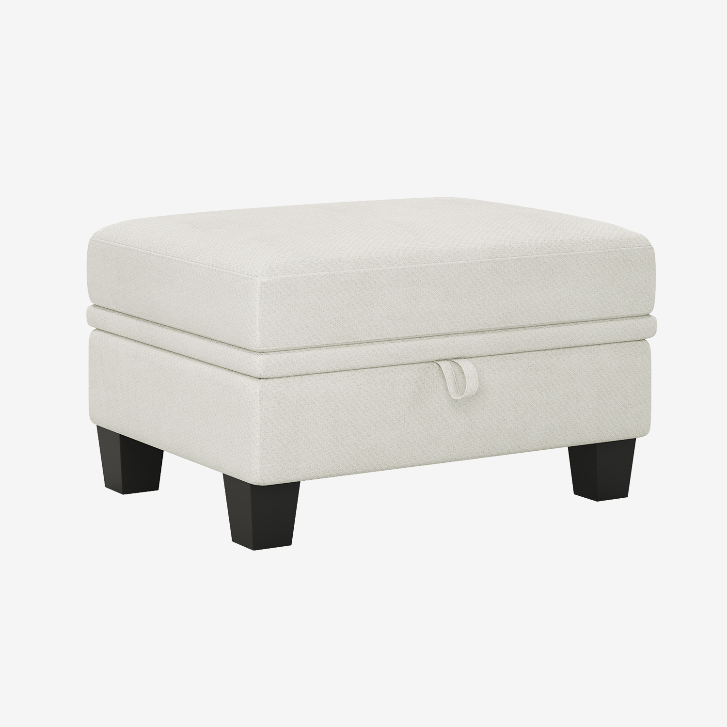 Belffin Modular Chenille Small Ottoman