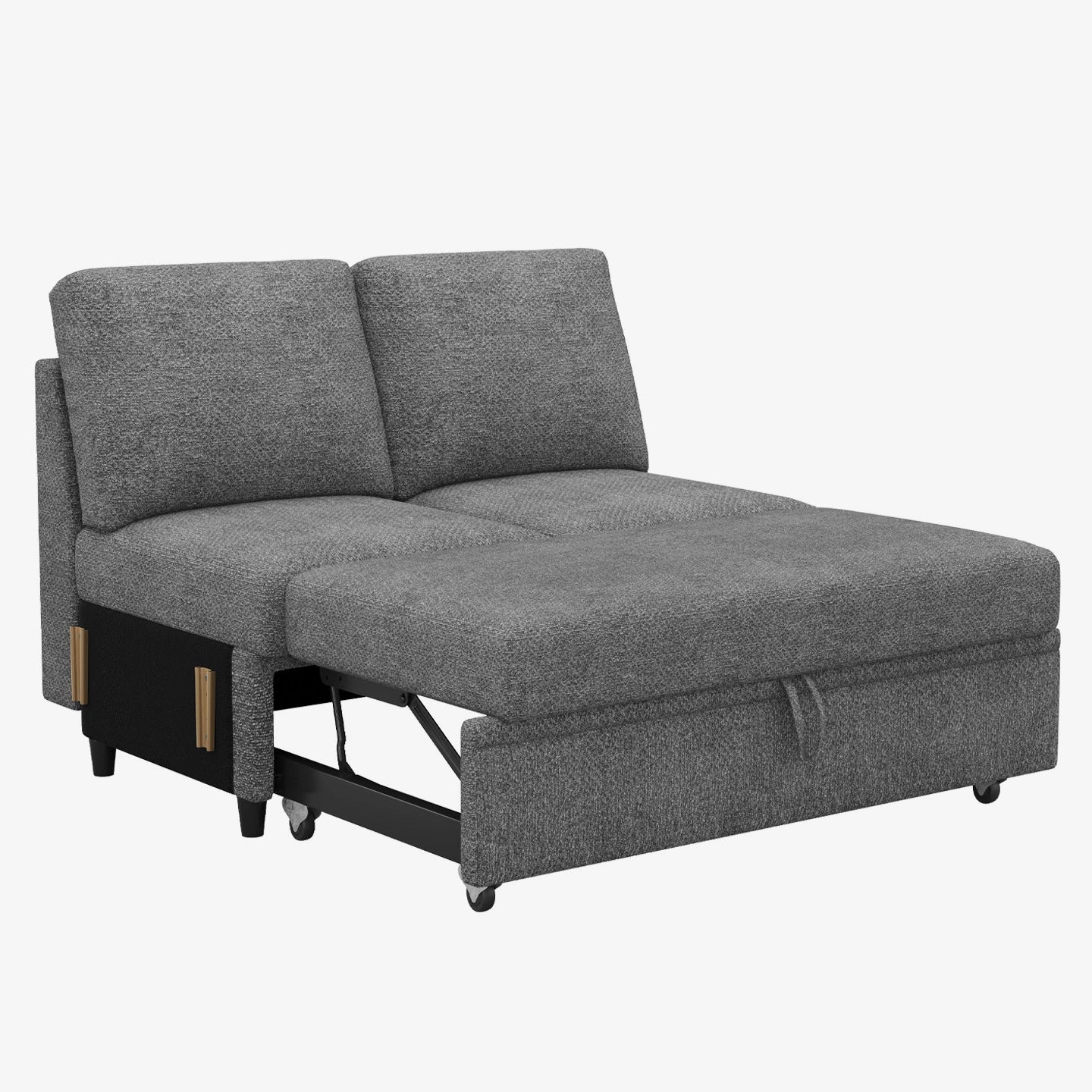 Vesper Modular Chenille Pull-out Sofa