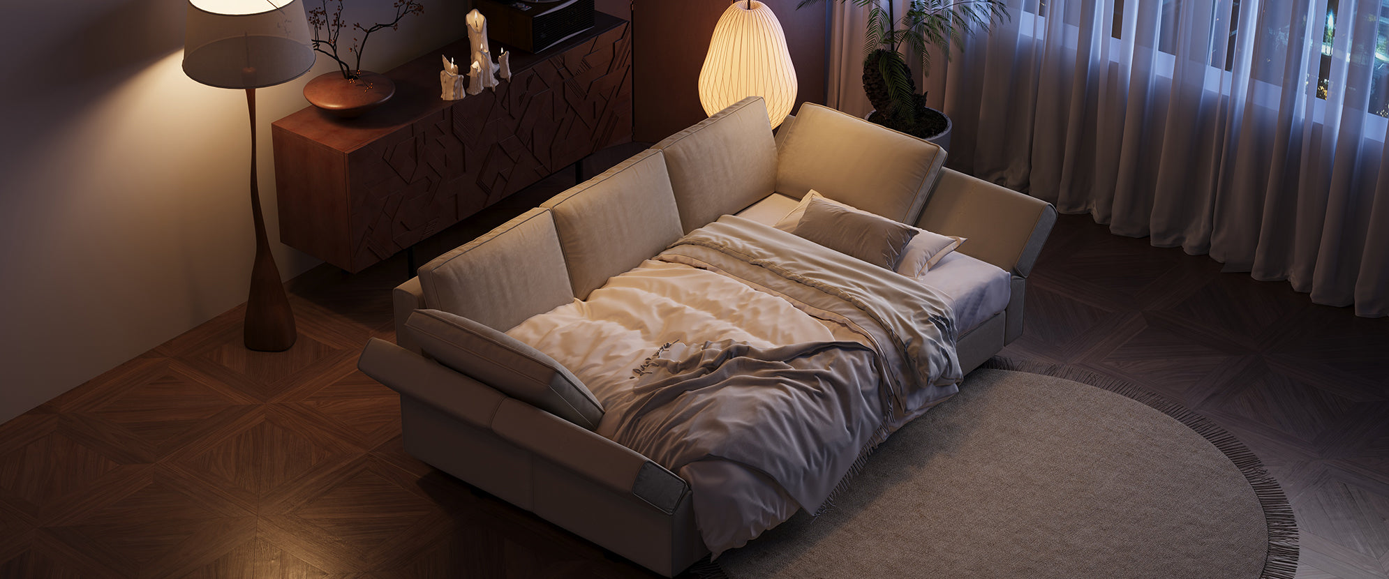 sectional couch sleeper sofa