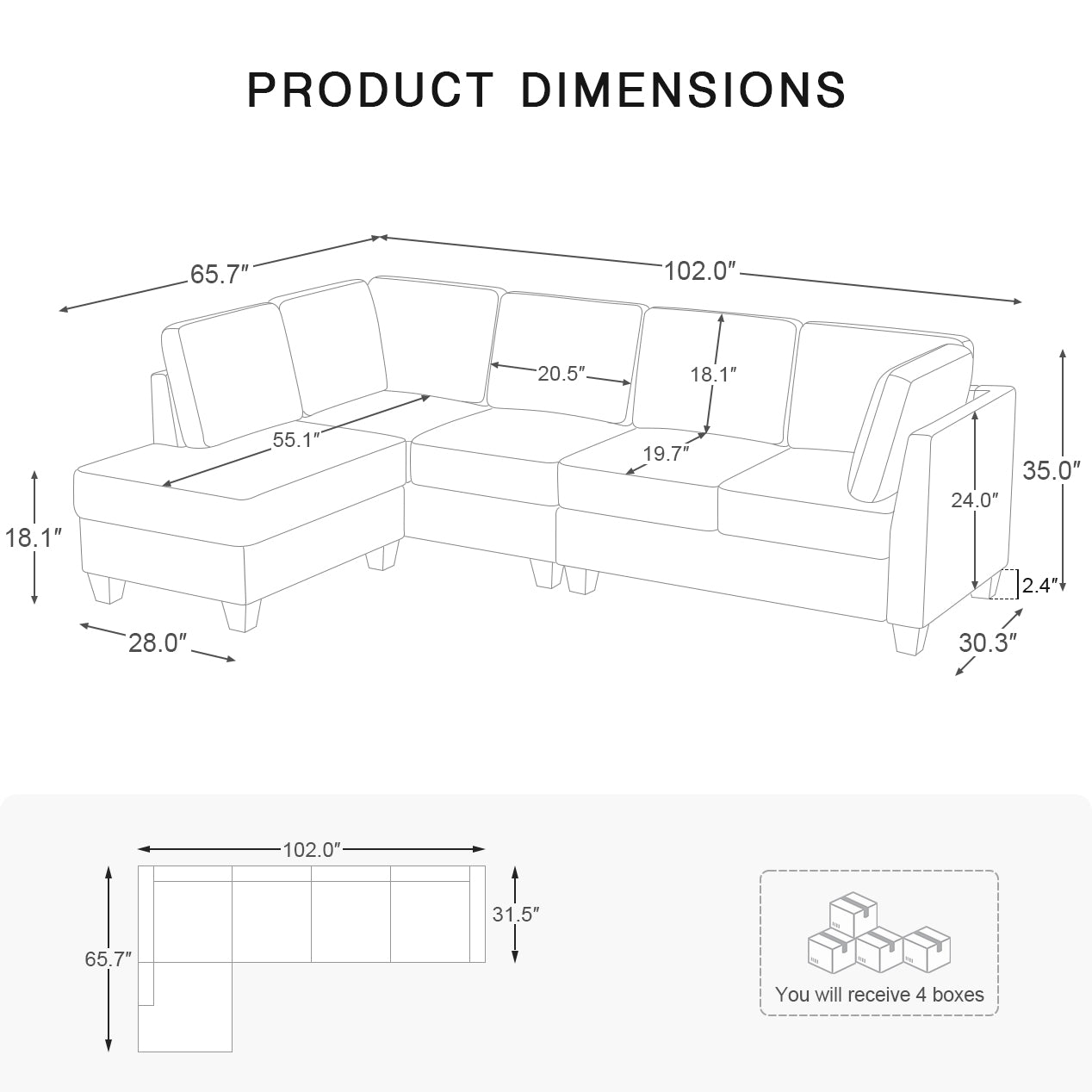 4-seats-left-l-shaped-sectional-dimension