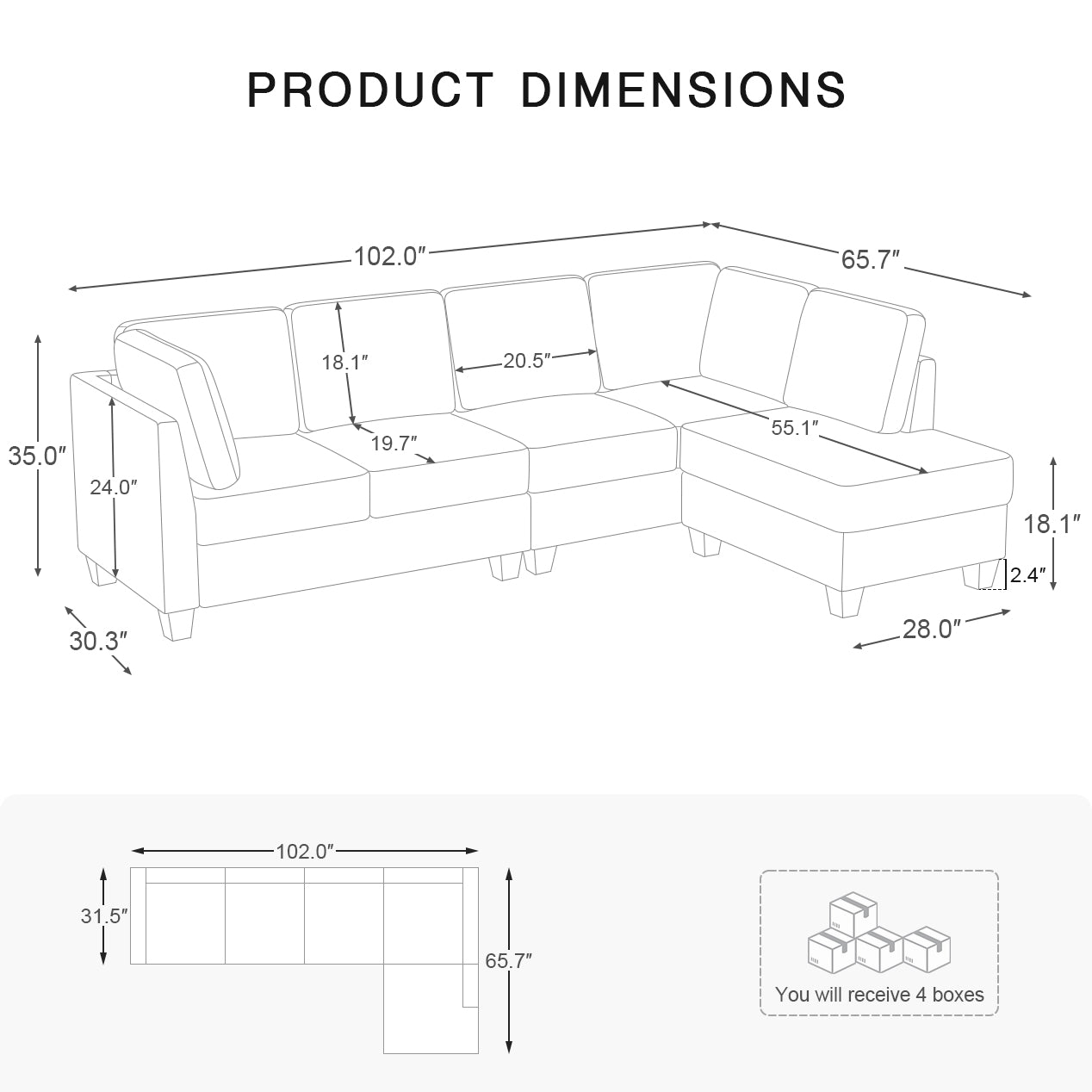 4-seats-right-l-shaped-sectional-dimension