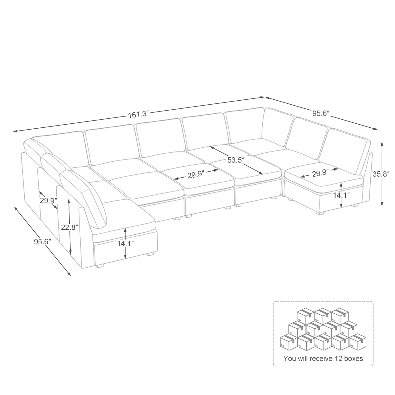 Thara Upgraded Cloud Sofa