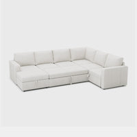 Misty-White-/-Chenille-7-Seat-U-Shaped-Pullout-Sectional