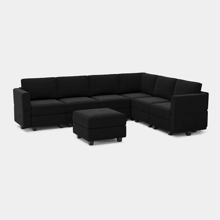 Midnight-Black-/-Velvet-7-Seat-L-Shaped-Sectional