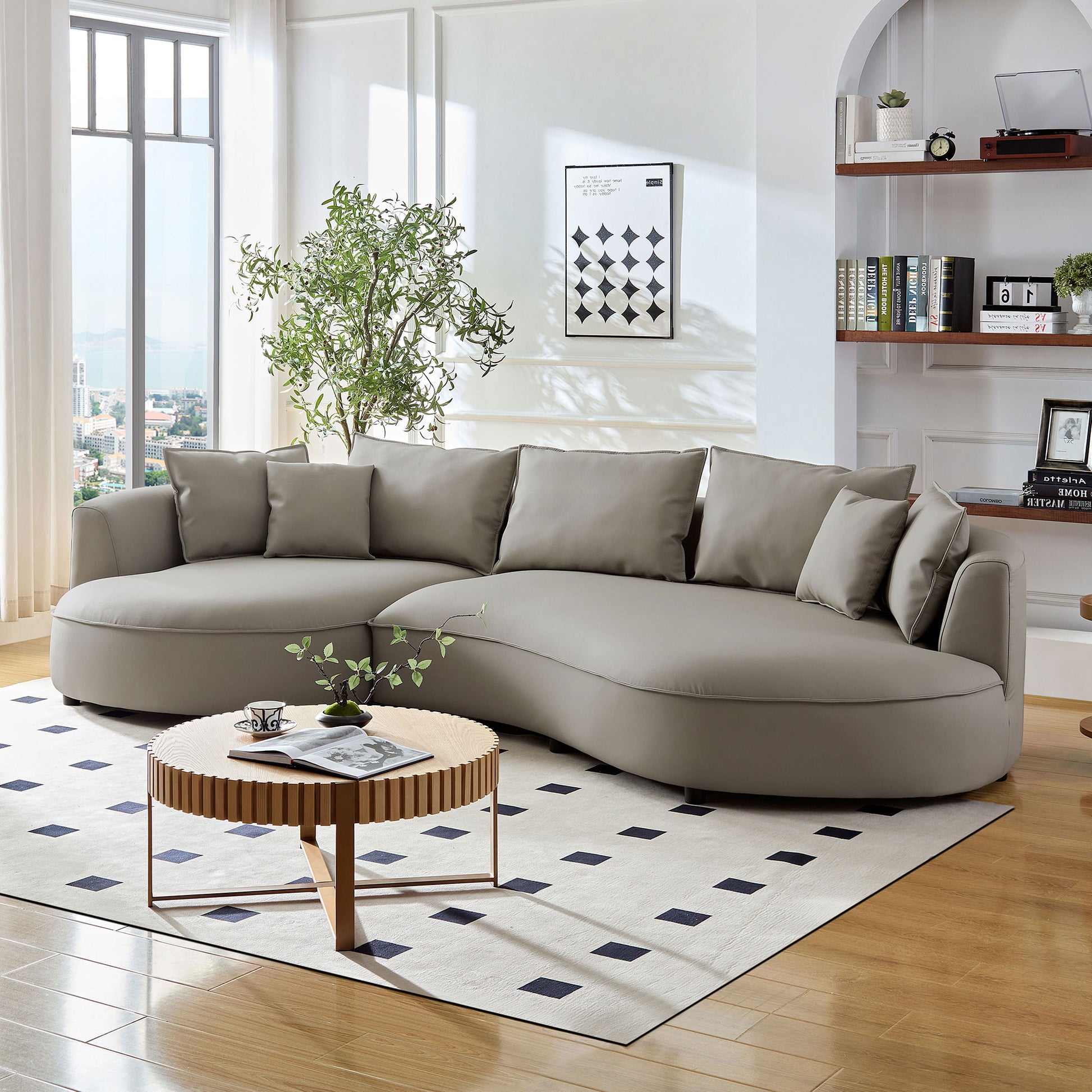 genuine-leather-dawn-grey-left-l-shaped-sectional