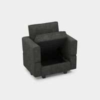 Soforia-Arm-Chair-Charcoal-Grey-Terry-Storage