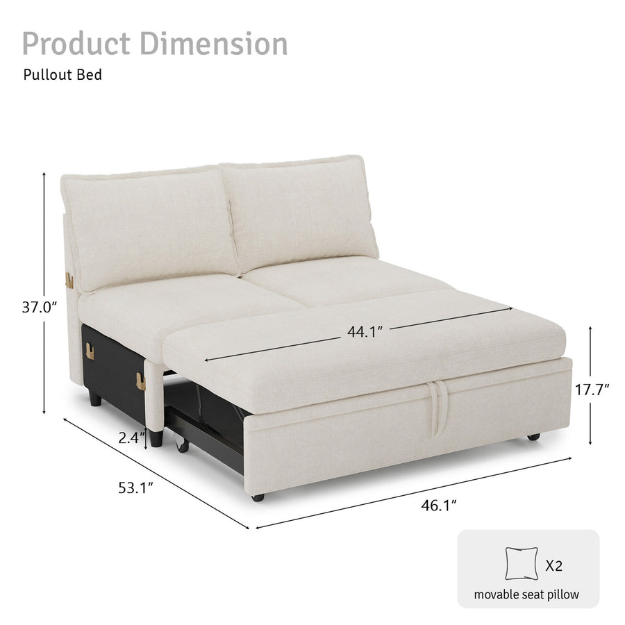 Module-Pullout-Loveseat-dimension