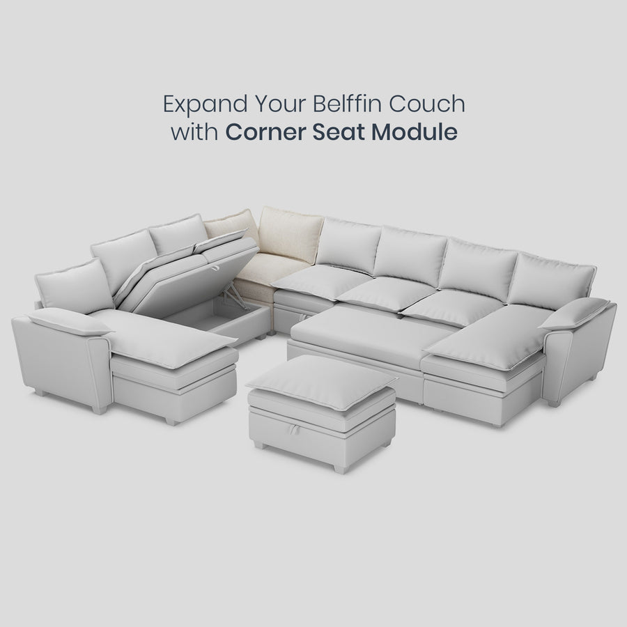 Misty-White-/-Chenille-Module-Corner-Seat
