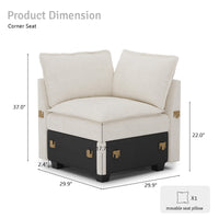 Module-Corner-Seat-dimension