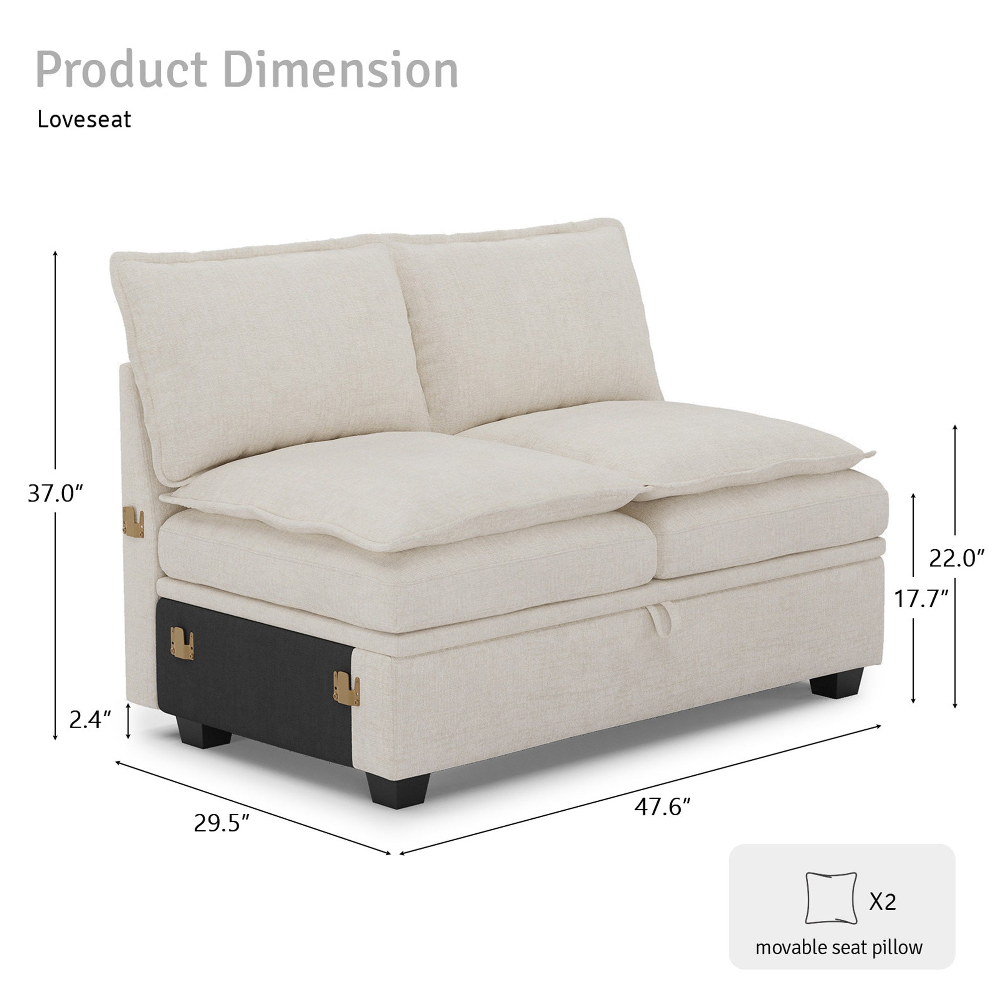 B-Single-Seat-dimension